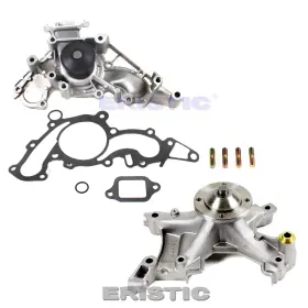 170-1840 New Aftermarket Water Pump With Fan Idler Bracket For 1998 - 2009 Lexus Gx470/lx470 4.7l