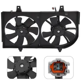 12879904 Newmotor Cooling Fan Assembly For 2002-2004 Infiniti I35 2002-2003 Nissan Maxima