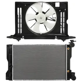 12884724 Newmotor Radiator Cooling Fan Kit For Toyota 2009-2013 Corolla 2009-2014 Matrix