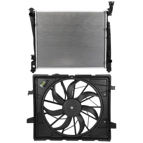 12889764 Newmotor Radiator Cooling Fan Kit For 2011-18 Dodge Durango 2011-19 Jeep Grand Cherokee