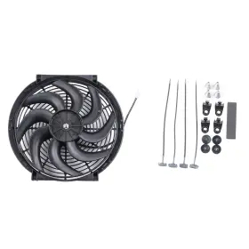 13037778 Newmotor 14 Inch Universal 12v Electric Condenser Radiator Cooling Fan Assembly