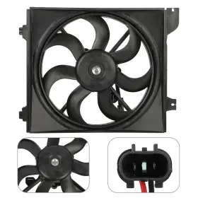13043199 Newmotor Radiator Cooling Fan Assembly For Kia Rio Rio5 2006 2007 2008 2009 2010 2011 13043199 Newmotor Radiator Cooling Fan Assembly For Kia Rio Rio5 2006 2007 2008 2009 2010 2011
