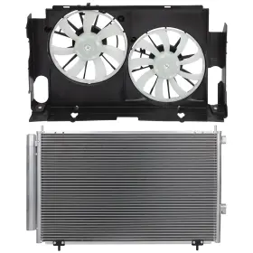 13058230 Newmotor Ac Condenser Cooling Fan Kit For Toyota Rav4 2013 2014 2015 2016 2017 2018