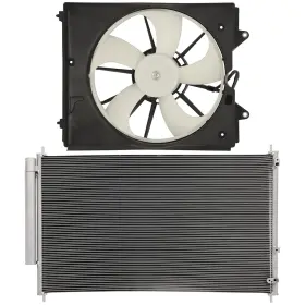 13058232 Newmotor Ac Condenser Cooling Fan Kit For Honda Odyssey 2011 2012 2013 2014 2015-2017