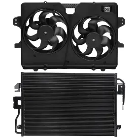 13058238 Newmotor Ac Condenser Cooling Fan Kit For 2008-2012 Ford Escape 2008-2011 Mercury Mariner 13058238 Newmotor Ac Condenser Cooling Fan Kit For 2008-2012 Ford Escape 2008-2011 Mercury Mariner
