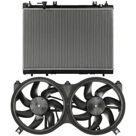 13060786 Newmotor Radiator Cooling Fan Kit For 2013-2019 Nissan Pathfinder 2014-2020 Infiniti Qx60