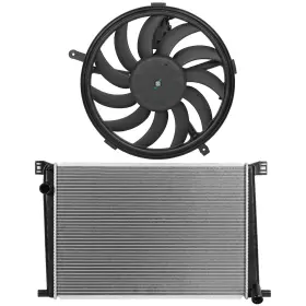 13060824 Newmotor Radiator Cooling Fan Kit For Mini Cooper 2007 2008 2009 2010-2015