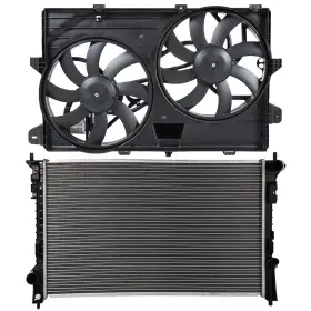 13065983 Newmotor Radiator Cooling Fan Kit For 2007-2015 Lincoln Mkx 2007-2014 Ford Edge