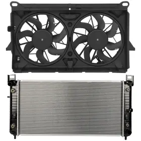 13065997 Newmotor Radiator Cooling Fan Kit For 2007-2014 Cadillac Escalade Gmc Yukon 13065997 Newmotor Radiator Cooling Fan Kit For 2007-2014 Cadillac Escalade Gmc Yukon