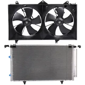 13082263 Newmotor Ac Condenser Cooling Fan Kit Toyota 2002-2006 Camry 2004-2008 Solara