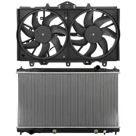 13084657 Newmotor Radiator Cooling Fan Kit For Infiniti Q50 2014 2015 2016 2017 2018