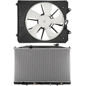 13086202 Newmotor Radiator Cooling Fan Kit For Honda Odyssey 2011 2012 2013 2014 2015 2016 2017