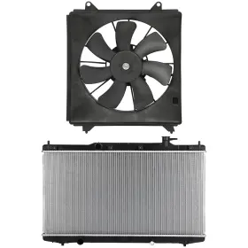 13086215 Newmotor Radiator Cooling Fan Kit For 2013-2017 Honda Accord 3.5l