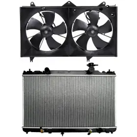 13497433 Newmotor Radiator Cooling Fan Kit For Toyota 2002-2006 Camry 2004-2008 Solara 2.4l
