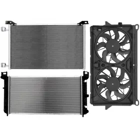 13497463 Newmotor Radiator Condenser Cooling Fan Kit For Chevrolet Silverado 1500 2005-2013 13497463 Newmotor Radiator Condenser Cooling Fan Kit For Chevrolet Silverado 1500 2005-2013
