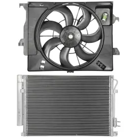 13497510 Newmotor Ac Condenser Cooling Fan Kit For 2012-2013 Hyundai Accent 2012-2017 Kia Rio 1.6l 13497510 Newmotor Ac Condenser Cooling Fan Kit For 2012-2013 Hyundai Accent 2012-2017 Kia Rio 1.6l