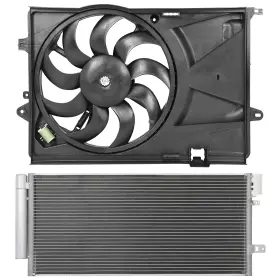 13497513 Newmotor Ac Condenser Cooling Fan Kit For Chevrolet Sonic 1.4l 2012-2020 Auto Trans 13497513 Newmotor Ac Condenser Cooling Fan Kit For Chevrolet Sonic 1.4l 2012-2020 Auto Trans