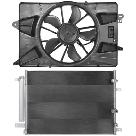 13497535 Newmotor Ac Condenser Cooling Fan Kit For Chrysler 200 2015 2016 2017