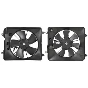 13497571 Newmotor Radiator Condenser Cooling Fan Assembly For 4wd Honda Cr-v 2.4l 2010-2014