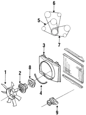 21476-86g00 Nissan Genuine Shroud