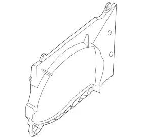 21476-zs00a Nissan Genuine Fan Shroud