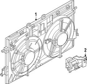 21481-7lf0a Nissan Genuine Fan Assembly
