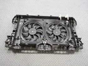 214819n00b Nissan 09 - 11 Oem Maxima Dual Radiator Electric Cooling Fan With Shroud Panel