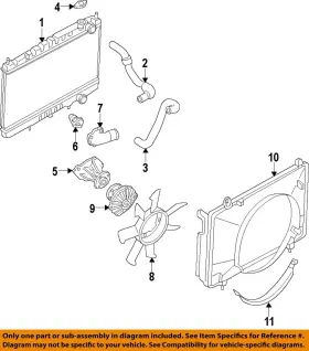 2108286g0a Nissan Oem 90-04 D21 Cooling Fan-fan Clutch