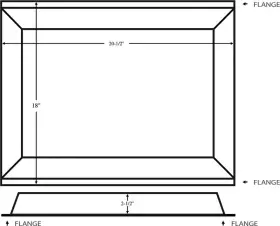 Z40034 Northern Radiator Hurricane 18 Inch X 20-1/2 2-1/2 Aluminum Fan Shroud Kit