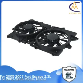 3449292 Nurniacl Radiator Cooling Fan Fit For 2005-07 Ford Escape 2.3l 2001-06 Mazda Tribute