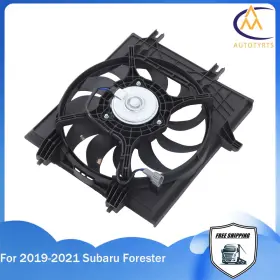 3456096 Nurniacl Engine Condenser Fan Assembly Wtih Shroud Fit For 2019-2021 Subaru Forester