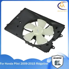 4097184 Nurniacl Fit For 2009 2010 2011 2012 2013-2015 Honda Pilot Radiator Cooling Fan Assembly