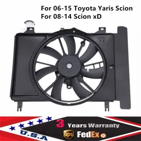 620549 Ocasami For 06-15 Toyota Yaris Scion 08-14 Xd Radiator Cooling Fan Motor Assembly #2