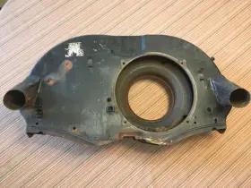 113119025 Oem Genuine Vw Air Cool P/n 1600 Dual Port Fan Shroud Preowned