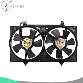 620-401 Parthigh Radiator Condenser Cooling Fan Assembly Car Electric For 1993-1997 Nissan Altima