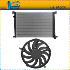 Pmt844075s01 Partsmarkets For 2007-13 2014 2015 Mini Cooper A/c Aluminum Radiator And Cooling Fan Assembly