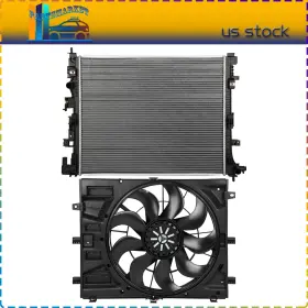 Pmt844097s01 Partsmarkets For 2020 2021-2022 Gmc Terrain A/c Aluminum Radiator And Cooling Fan Assembly