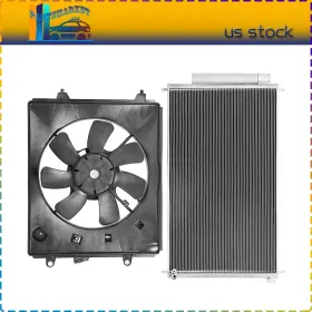 Pmt848230s01 Partsmarkets For 2012 2013-2014 Honda Cr-v Passenger Side A/c Condenser Fan And Kit