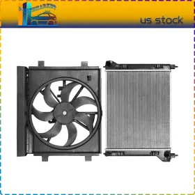 Pmt848248s01 Partsmarkets For 2013 2014 2015-2019 Nissan Sentra 1.8l A/c Radiator And Cooling Fan Assembly