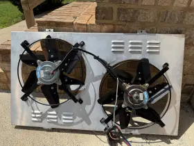 19209 Perma-cool Used 2 High Performance Electric Fans
