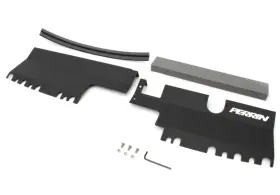 Psp-eng-512-2bk Perrin Performance Subaru Wrx/sti Radiator Shroud Without Scoop - Black