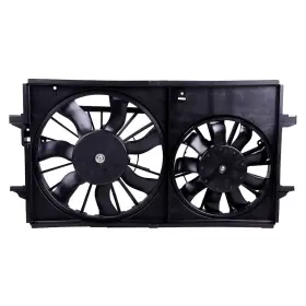 11835553 Pickoor Radiator Condenser Cooling Fan Assembly For 2004-2012 Chevrolet Malibu