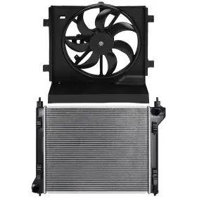12850414 Pickoor Electric Radiator Cooling Fan Kit For Nissan Sentra 2013 2014 2015-2018