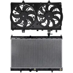 12851742 Pickoor Electric Radiator Cooling Fan Kit For Nissan Rogue 2014 2015 2016-2018
