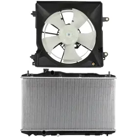 12853280 Pickoor Electric Radiator Cooling Fan Kit For Honda Civic 2012 2013 2014 2015