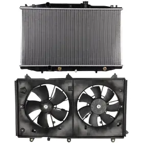 Pickoor 12949185 Electric Radiator Cooling Fan Kit For Honda Accord 2003 2004 2005-2007