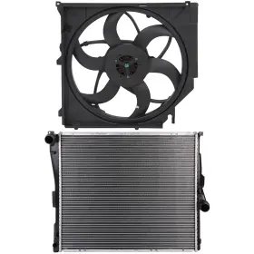 13648567 Pickoor Electric Radiator Cooling Fan Kit For Bmw X3 2.5l 2494cc 3.0l 2979cc 2004-2006 13648567 Pickoor Electric Radiator Cooling Fan Kit For Bmw X3 2.5l 2494cc 3.0l 2979cc 2004-2006