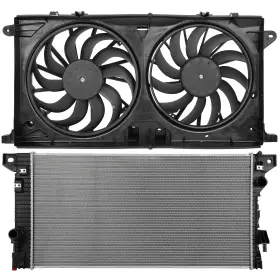 13664839 Pickoor Electric Engine Radiator Cooling Fan Kit For Ford F-150 2015 2016 2017 2018