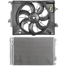 13707322 Pickoor Electric Ac Condenser Cooling Fan Kit For 2012-2013 Kia Rio Hyundai Accent 1.6l 13707322 Pickoor Electric Ac Condenser Cooling Fan Kit For 2012-2013 Kia Rio Hyundai Accent 1.6l