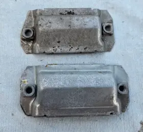 021256321d Porsche Used Original 914 1.7 1.8 2.0 Heat Duct Cover Cap 1970-74 Left And Right